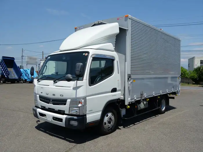三菱 キャンター 小型 ウイング TKG-FEB50 H27の中古トラック画像1