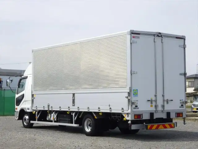 三菱 ファイター 中型/増トン ウイング エアサス ベッドの中古トラック画像4