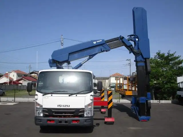 いすゞ エルフ 小型 高所・建柱車 高所作業車 TKG-NPR85YNの中古トラック画像3