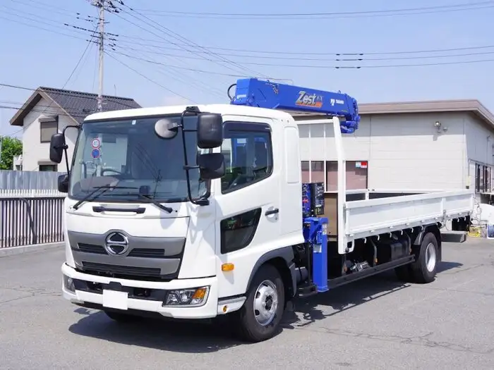 日野 レンジャー 中型/増トン クレーン付 4段 ラジコン の中古トラック【車両No.124190】