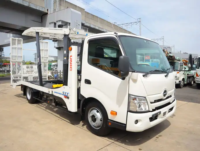 日野 デュトロ 小型 車両重機運搬 ラジコン ウインチの中古トラック画像2