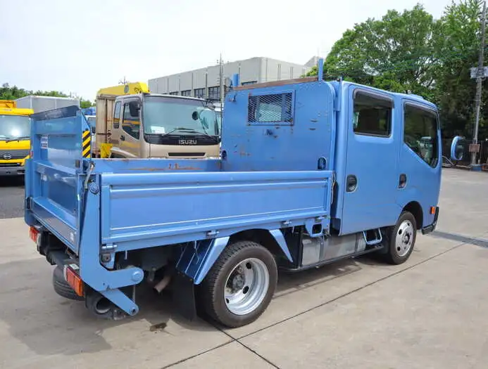 日産 アトラス 小型 平ボディ Wキャブ パワーゲートの中古トラック画像2