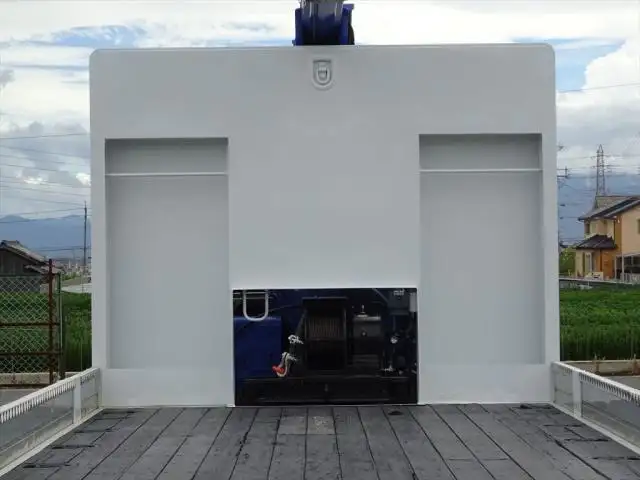 三菱 スーパーグレート 大型 車両重機運搬 4段クレーン ラジコンの中古トラック画像8