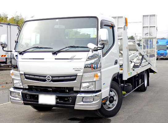 日産 アトラス 小型 車両重機運搬 キャリアカー TPG-FEB9W