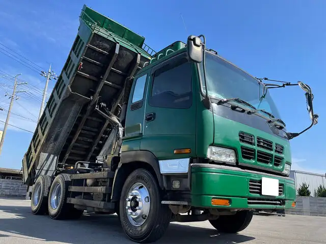 いすゞ ギガ 大型 ダンプ 土砂禁 ベッドの中古トラック画像9