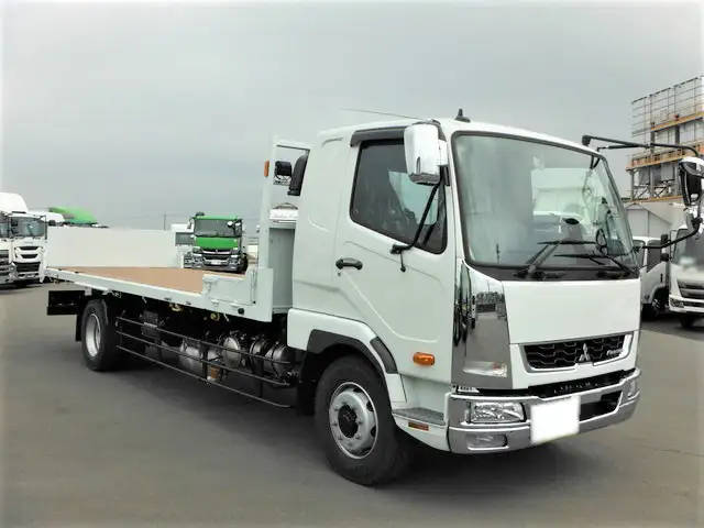 三菱 ファイター 中型/増トン 車両重機運搬 ラジコン ウインチの中古トラック画像2