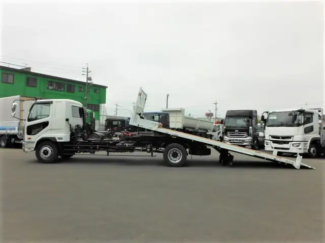 三菱 ファイター 中型/増トン 車両重機運搬 ラジコン ウインチの中古トラック画像5