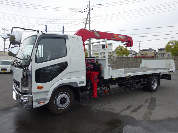 三菱 ファイター 中型/増トン 車両重機運搬 セーフティーローダー 2KG-FK62FZ