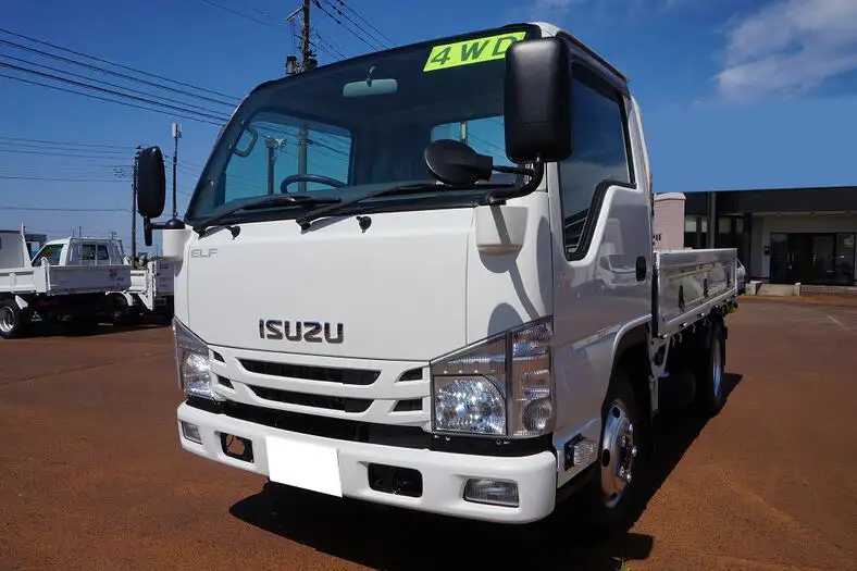 いすゞ エルフ 小型 平ボディ TRG-NJS85A H27の中古トラック画像1