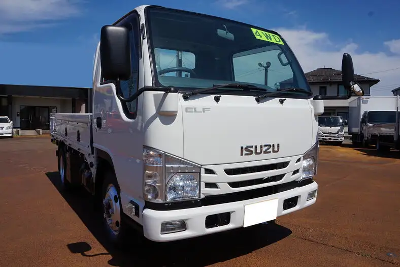 いすゞ エルフ 小型 平ボディ TRG-NJS85A H27の中古トラック画像2