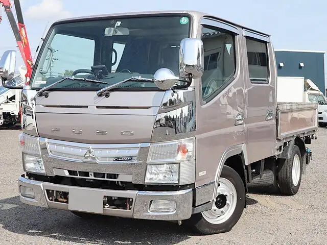 三菱 キャンター 小型 平ボディ Wキャブ TPG-FBA00 の中古トラック【車両No.125634】