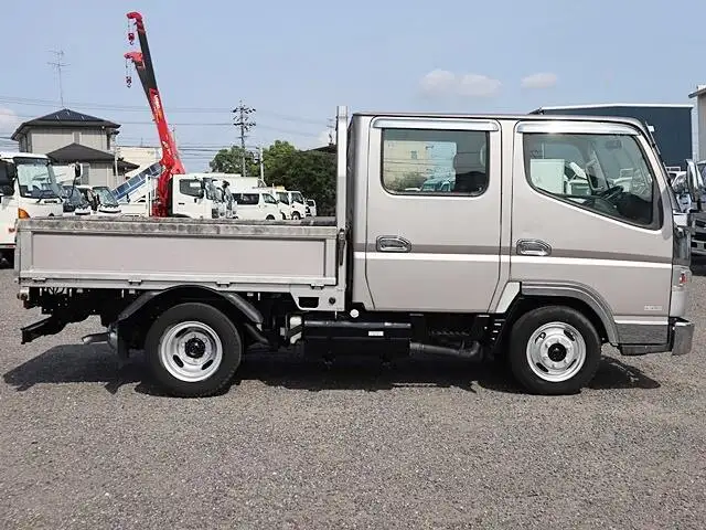 三菱 キャンター 小型 平ボディ Wキャブ TPG-FBA00の中古トラック画像5