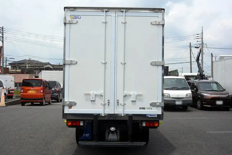 三菱 キャンター 小型 冷凍冷蔵 中温 床ステンの中古トラック画像3