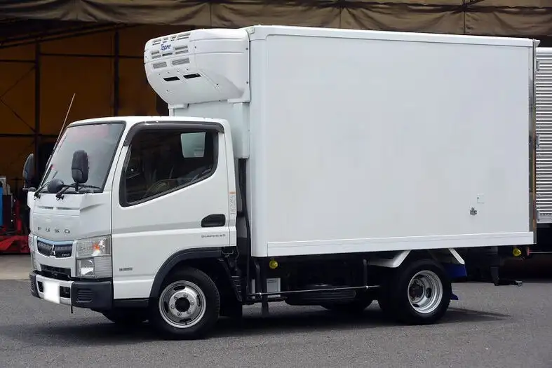 三菱 キャンター 小型 冷凍冷蔵 中温 床ステン の中古トラック【車両No.125694】