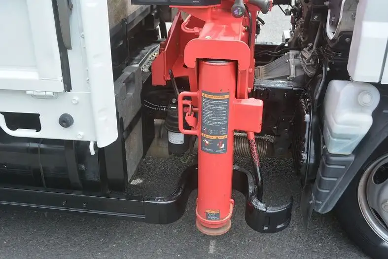 三菱 キャンター 小型 クレーン付 4段 フックインの中古トラック画像8