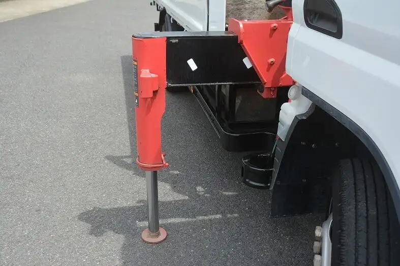 三菱 キャンター 小型 クレーン付 4段 フックインの中古トラック画像9