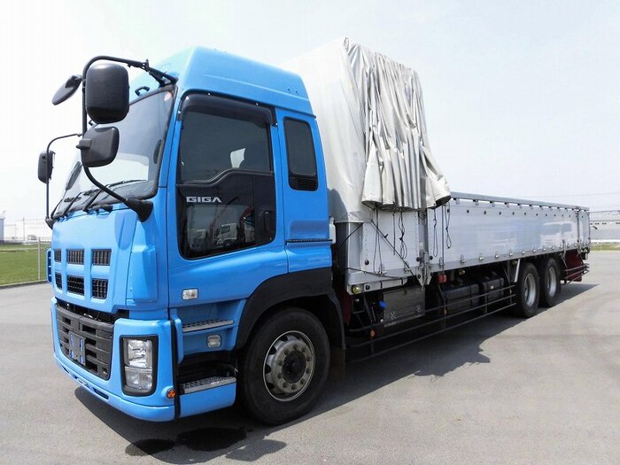 いすゞ ギガ 大型 平ボディ QKG-CYL77A の中古トラック【車両No