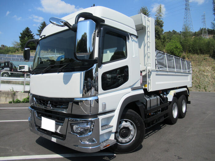 三菱 スーパーグレート 大型 ダンプ 2KG-FV70HX