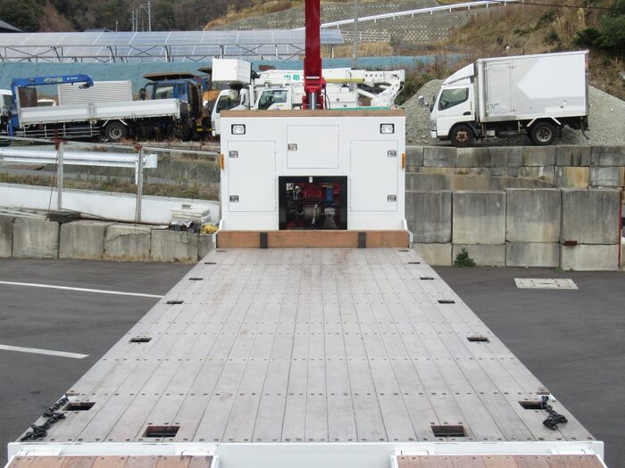 三菱 スーパーグレート 大型 車輌重機運搬 4段クレーン ラジコン｜画像4