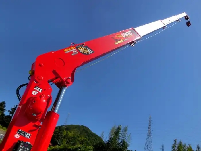 三菱 スーパーグレート 大型 車両重機運搬 4段クレーン ラジコンの中古トラック画像9