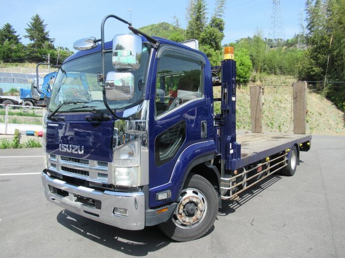いすゞ フォワード 中型/増トン 車両重機運搬 セルフローダー PDG-FTR34S2