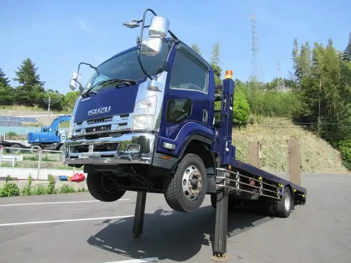 いすゞ フォワード 中型/増トン 車両重機運搬 ウインチ ベッドの中古トラック画像4