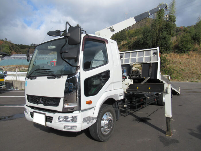 三菱 ファイター 中型/増トン 車両重機運搬 セーフティーローダー QKG-FK62FZ