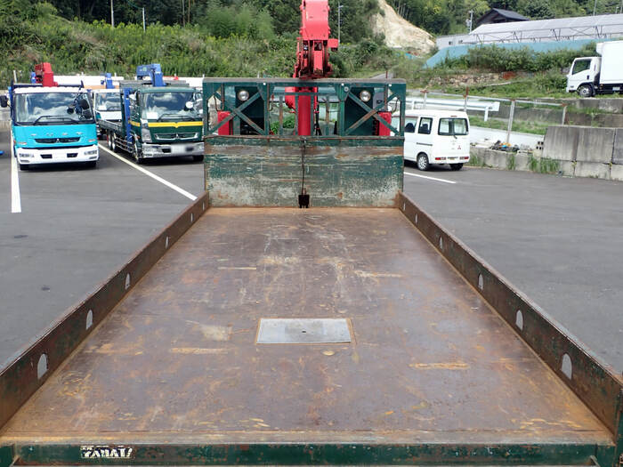 日野 レンジャー 中型 車輌重機運搬 3段クレーン フックイン|画像4