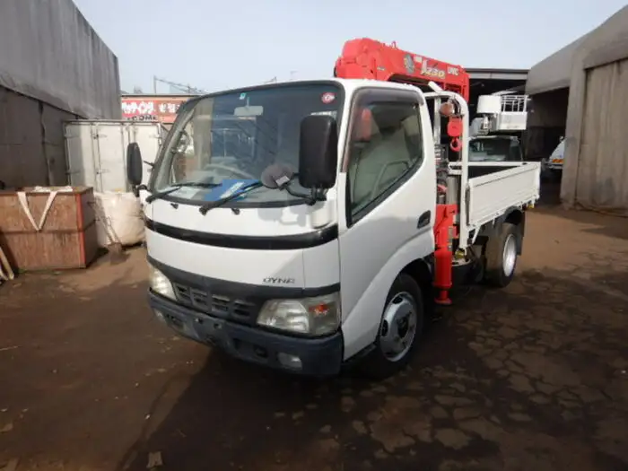 トヨタ ダイナ 小型 クレーン付 床鉄板 3段 の中古トラック【車両No.125791】