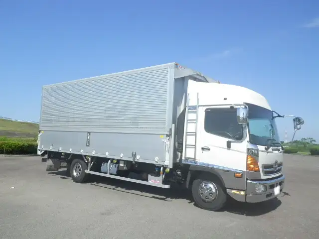 日野 レンジャー 中型/増トン ウイング ベッド TKG-FD7JLAAの中古トラック画像2