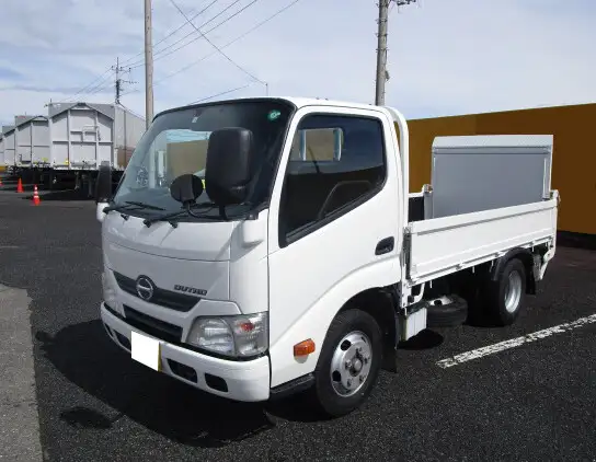日野 デュトロ 小型 平ボディ パワーゲート 床鉄板 の中古トラック【車両No.125743】