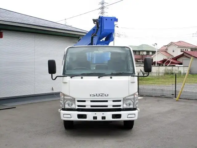 いすゞ エルフ 小型 高所・建柱車 高所作業車 SKG-NKR85Nの中古トラック画像2
