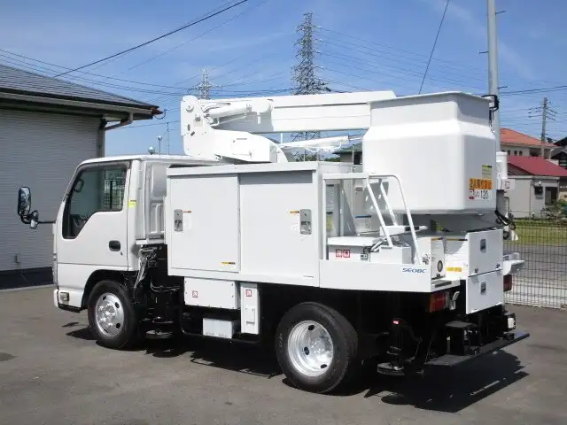 いすゞ エルフ 小型 高所・建柱車 高所作業車 電工仕様の中古トラック画像5