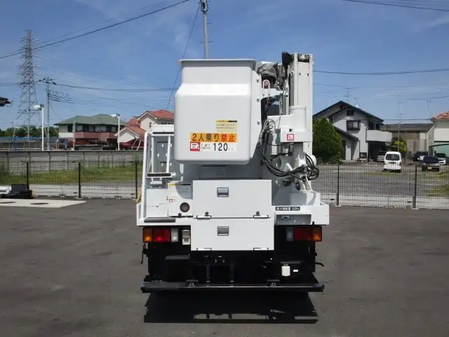 いすゞ エルフ 小型 高所・建柱車 高所作業車 電工仕様の中古トラック画像7