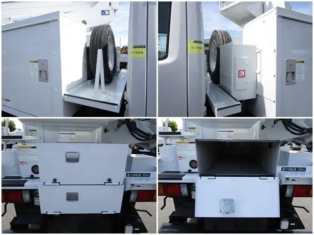 いすゞ エルフ 小型 高所・建柱車 高所作業車 電工仕様の中古トラック画像16