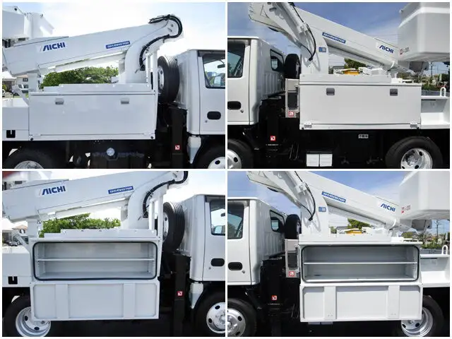 いすゞ エルフ 小型 高所・建柱車 高所作業車 SKG-NKR85ANの中古トラック画像14