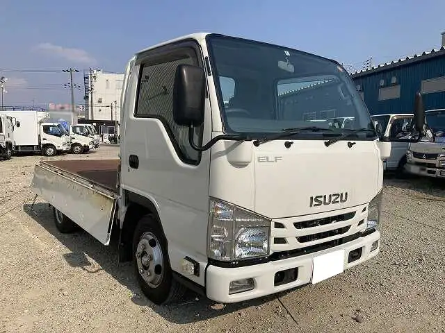いすゞ エルフ 小型 平ボディ 床鉄板 TRG-MJR85Aの中古トラック画像6