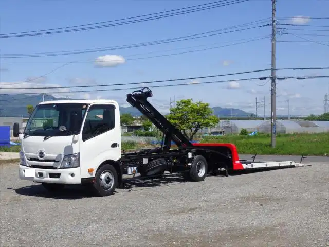 日野 デュトロ 小型 車両重機運搬 セーフティーローダー 2PG