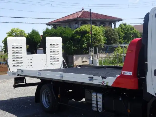 日野 デュトロ 小型 車両重機運搬 セーフティーローダー 2PG