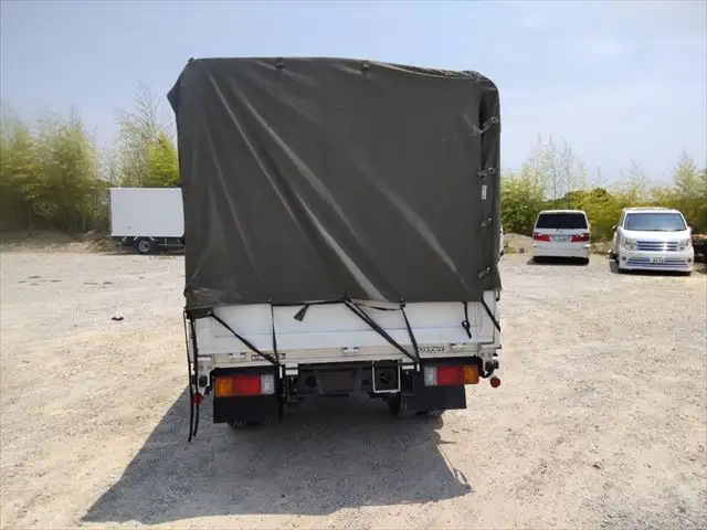 トヨタ ダイナ 小型 平ボディ 幌 TKG-XZC605の中古トラック画像4