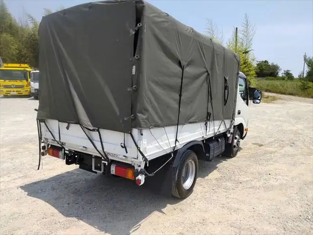 トヨタ ダイナ 小型 平ボディ 幌 TKG-XZC605の中古トラック画像3