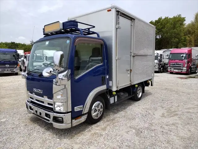 いすゞ エルフ 小型 アルミバン パワーゲート サイドドア の中古トラック【車両No.125140】