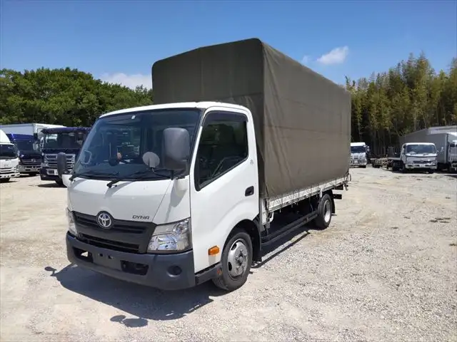 トヨタ ダイナ 小型 平ボディ 幌 TDG-XZU710 の中古トラック【車両No.125138】