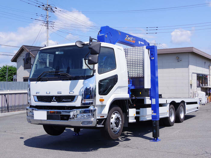 三菱 ファイター 中型/増トン 車両重機運搬 セルフローダー 2DG-FQ62F