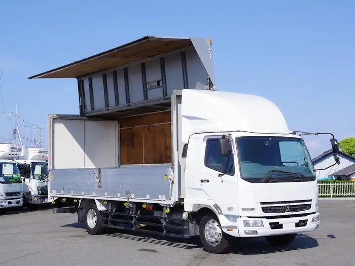 三菱 ファイター 中型/増トン ウイング 床鉄板 エアサスの中古トラック画像9