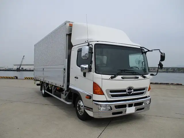 日野 レンジャー 中型/増トン ウイング ベッド TKG-FD7JLAAの中古トラック画像3