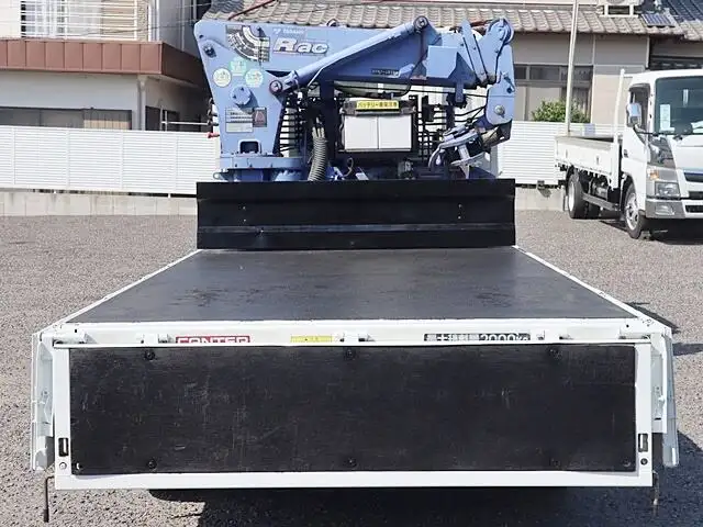 三菱 キャンター 小型 クレーン付 床鉄板 4段の中古トラック画像6