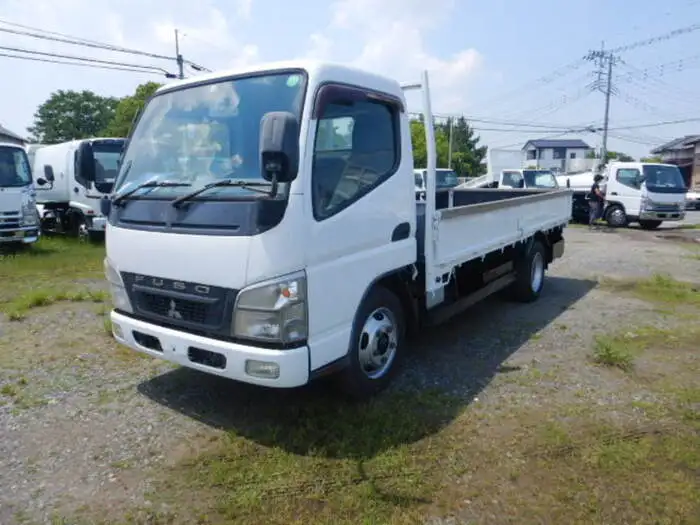三菱 キャンター 小型 平ボディ PDG-FE72D H22の中古トラック画像1