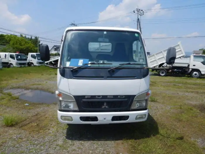 三菱 キャンター 小型 平ボディ PDG-FE72D H22の中古トラック画像2