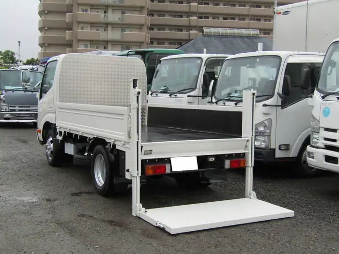 トヨタ トヨエース 小型 平ボディ パワーゲート 床鉄板の中古トラック画像5